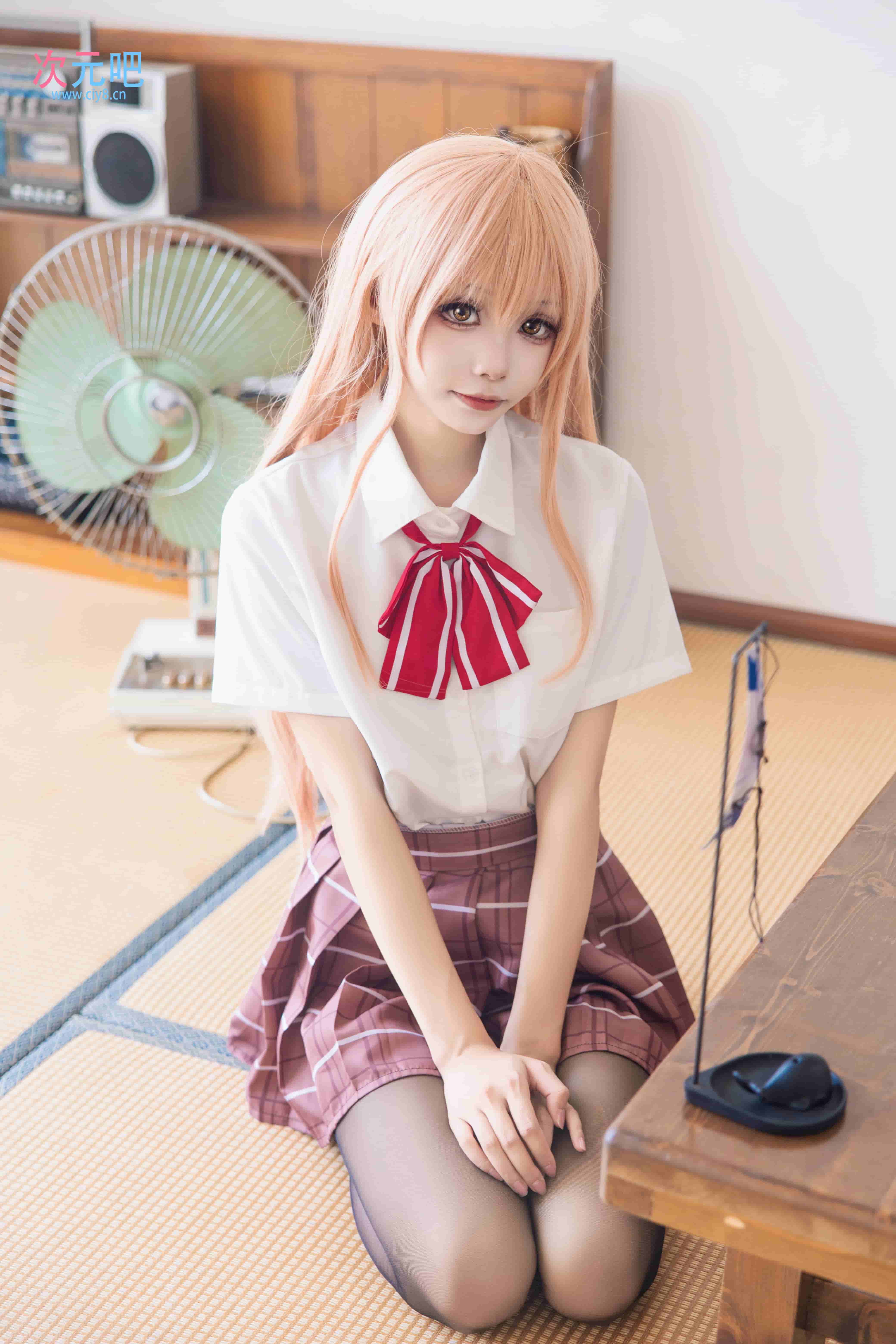 图片[1]-二次元COS分享艾西Aiwest – 邻家天使 椎名真昼-二次元COS分享次元吧
