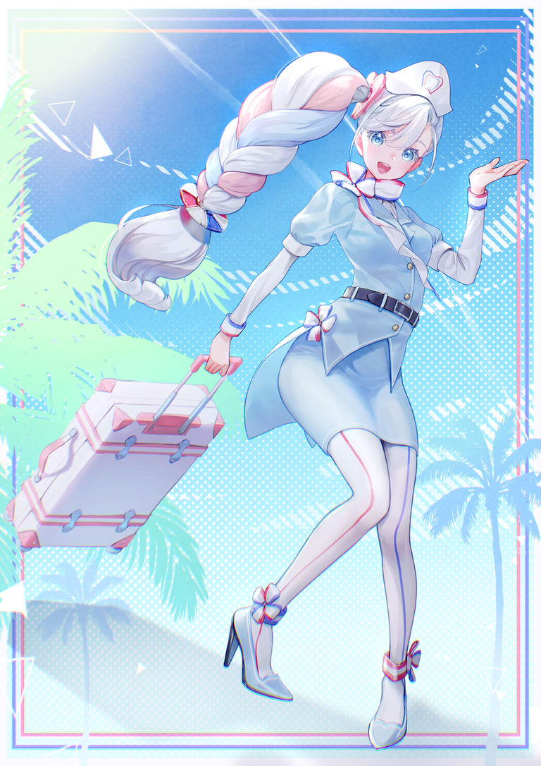 图片[13]-二次元COS分享[P站插画]清纯可人 – 麻花辫女子插画特辑 –-二次元COS分享次元吧