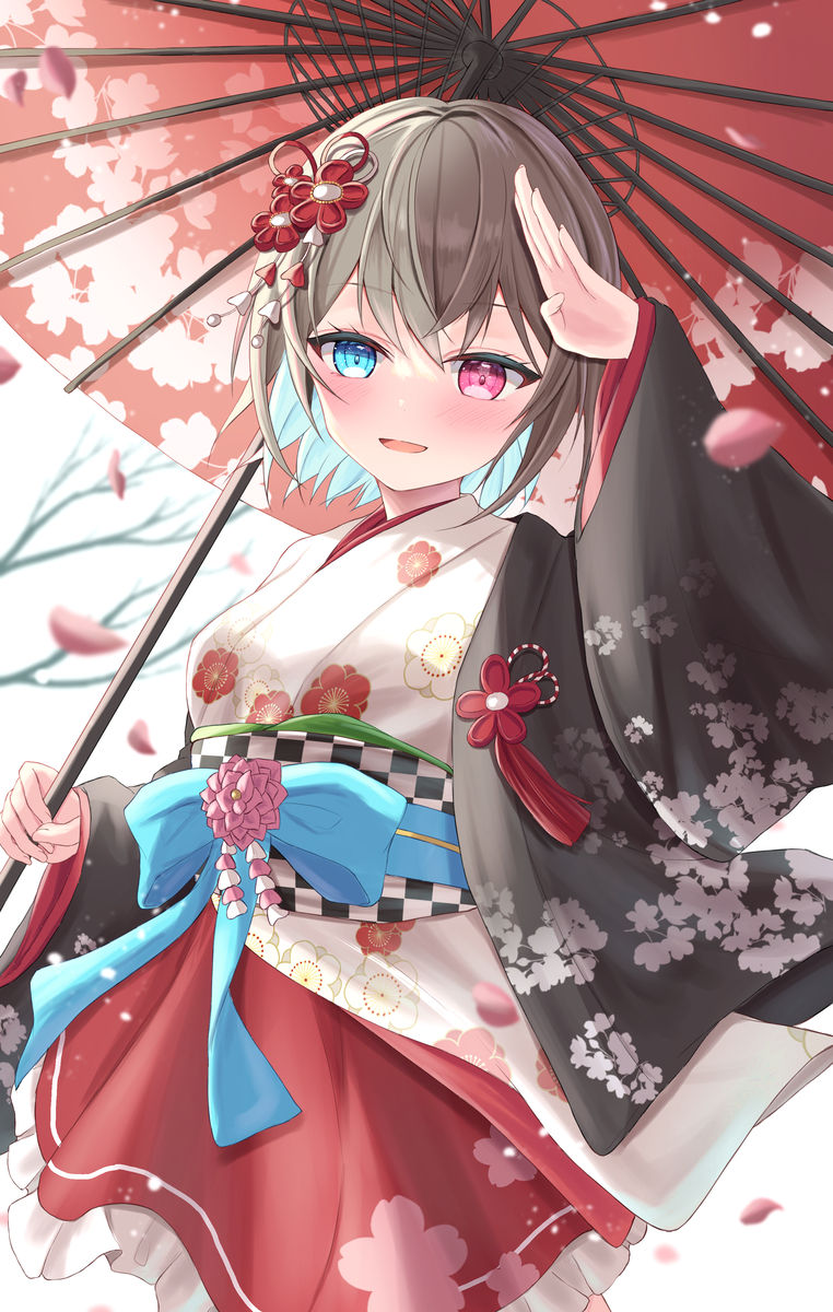 图片[6]-二次元COS分享[P站插画]优雅和风 – 日式油纸伞插画特辑 –-二次元COS分享次元吧