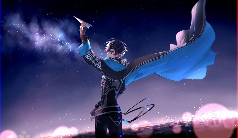 图片[14]-二次元COS分享[P站插画]随风飞舞 – 纸飞机插画特辑 –-二次元COS分享次元吧