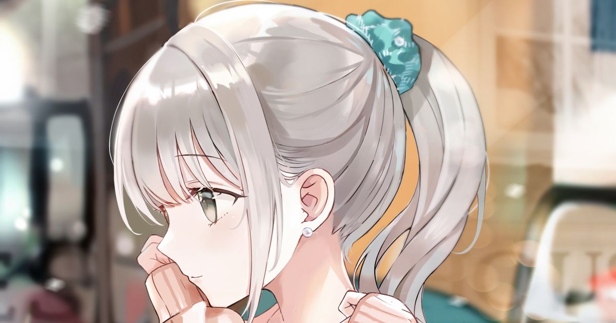 [P站插画]宛如摇摆的尾巴 - 马尾辫女子插画特辑 --二次元COS分享次元吧