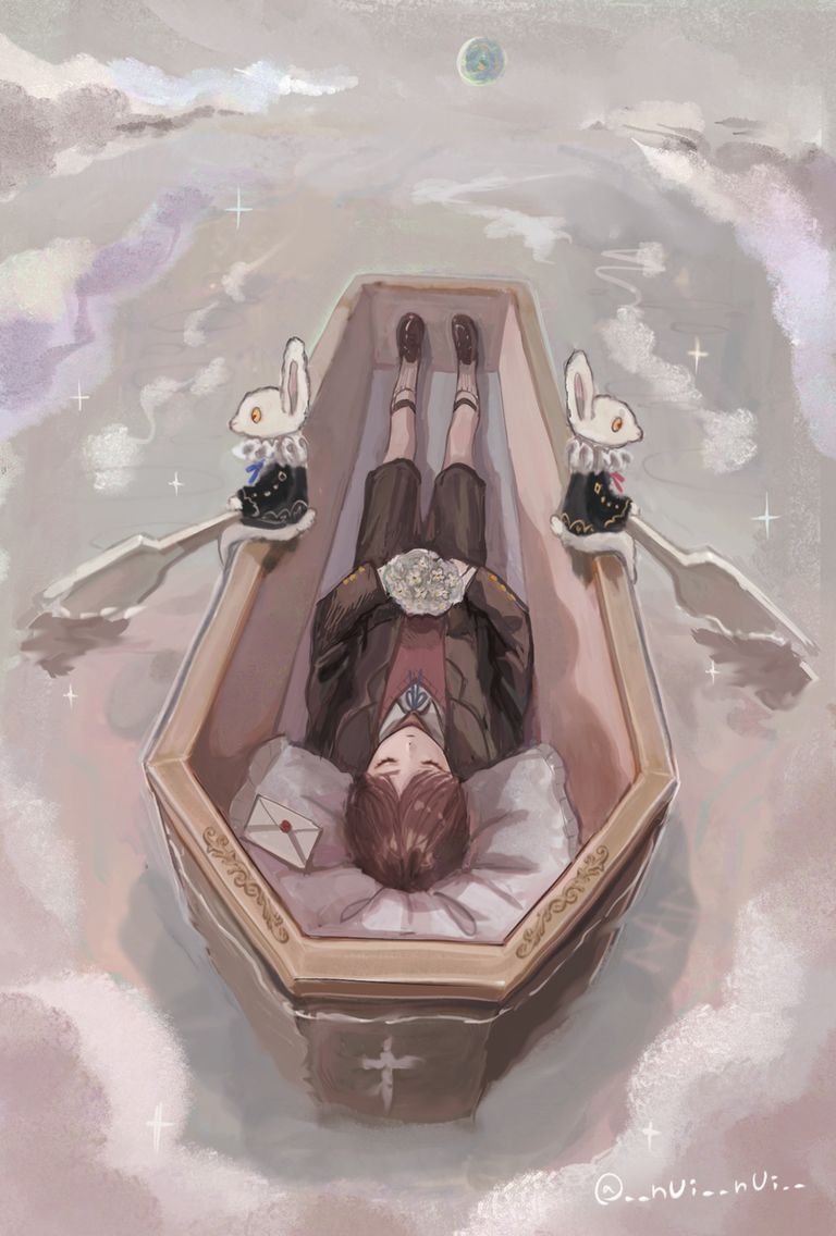 图片[9]-二次元COS分享[P站插画]黑暗魅力 – 棺材插画特辑 –-二次元COS分享次元吧