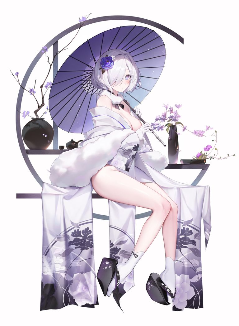 图片[13]-二次元COS分享[P站插画]优雅和风 – 日式油纸伞插画特辑 –-二次元COS分享次元吧