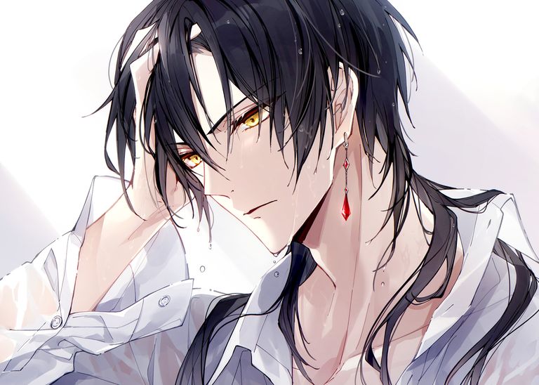 图片[12]-二次元COS分享[P站插画]吸引视线♡ – 耳钉男子插画特辑 –-二次元COS分享次元吧