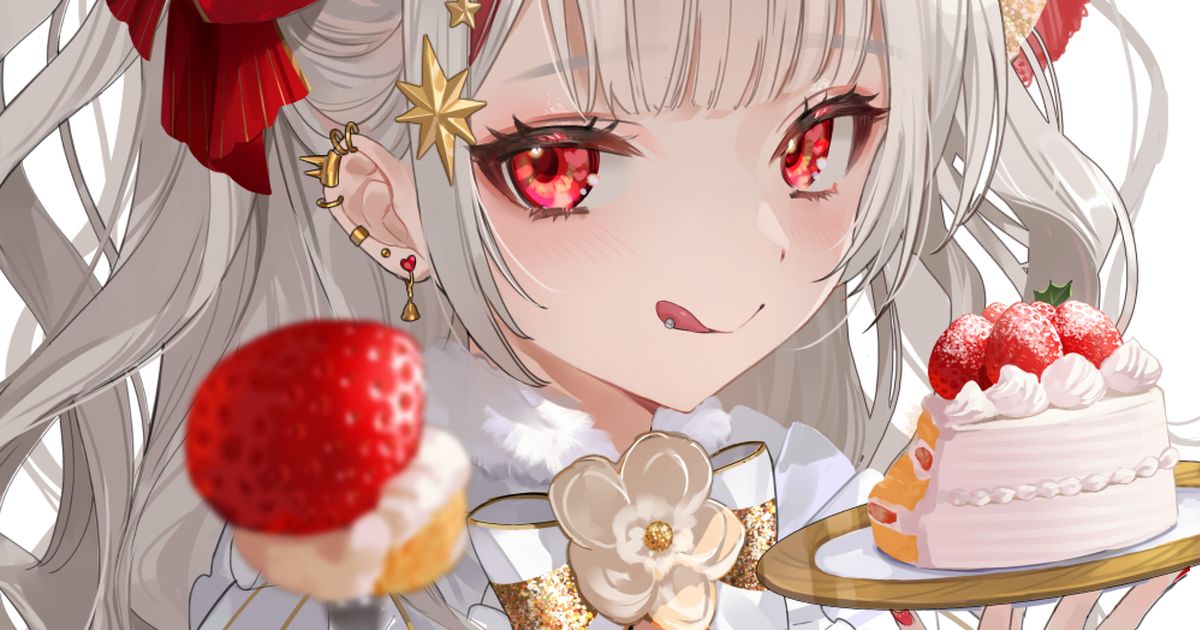 [P站插画]甘甜美味♡ - 甜点女子插画特辑 --二次元COS分享次元吧