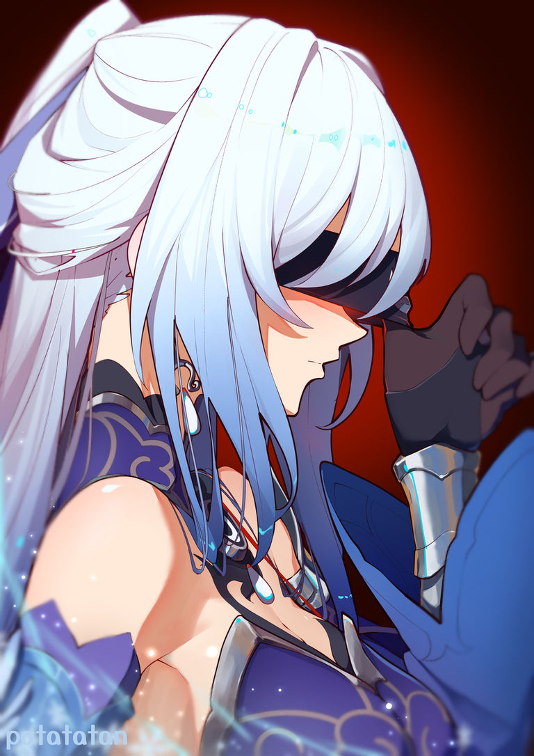 图片[1]-二次元COS分享[P站插画]神秘莫测 – 「蒙眼」插画特辑 –-二次元COS分享次元吧