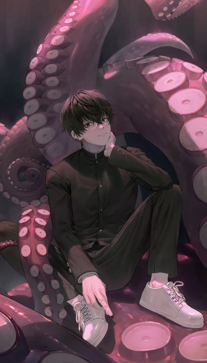 图片[13]-二次元COS分享[P站插画]帅气凛然 – 学兰服男子插画特辑 –-二次元COS分享次元吧