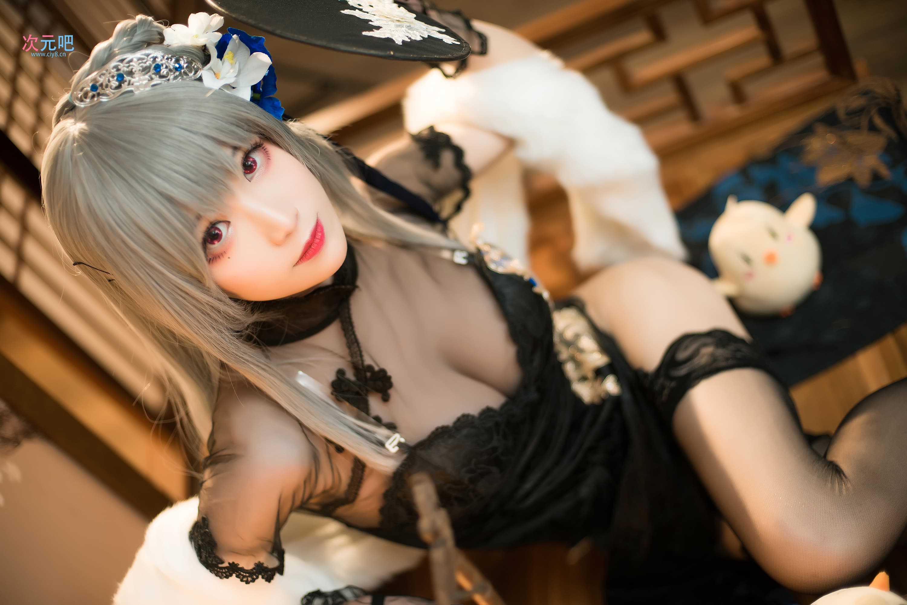 Tomoyo酱 - 碧蓝 路易九世旗袍-二次元COS分享次元吧