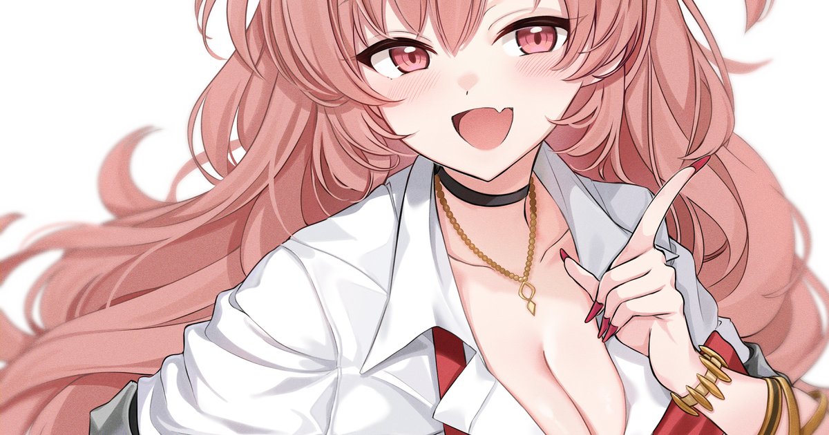 [P站插画]轻盈又柔和 – 大波浪插画特辑 –-二次元COS分享次元吧