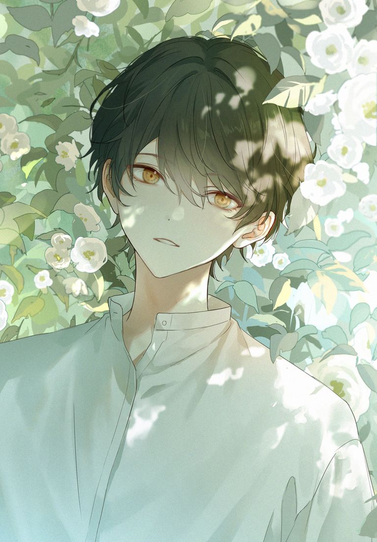 图片[4]-二次元COS分享[P站插画]清新绽放 – 白色花卉插画特辑 –-二次元COS分享次元吧