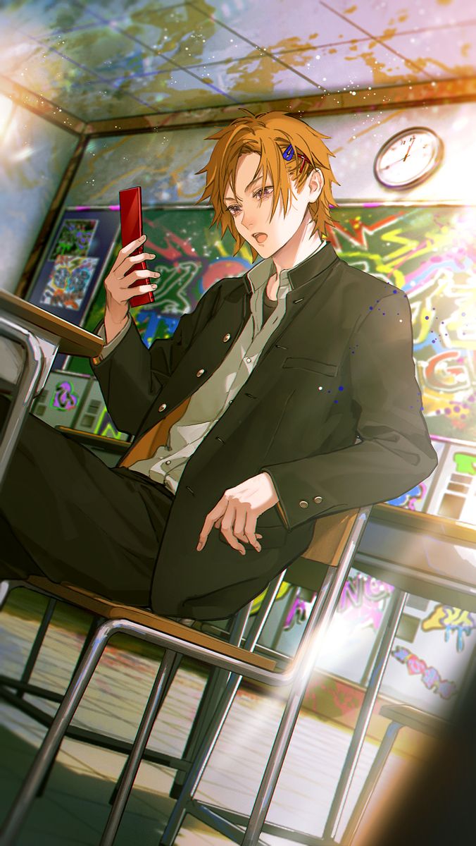 图片[10]-二次元COS分享[P站插画]帅气凛然 – 学兰服男子插画特辑 –-二次元COS分享次元吧