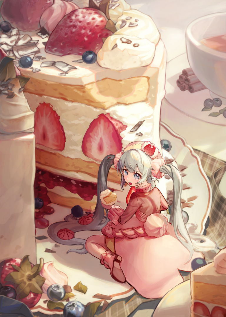 图片[10]-二次元COS分享[P站插画]甘甜美味♡ – 甜点女子插画特辑 –-二次元COS分享次元吧