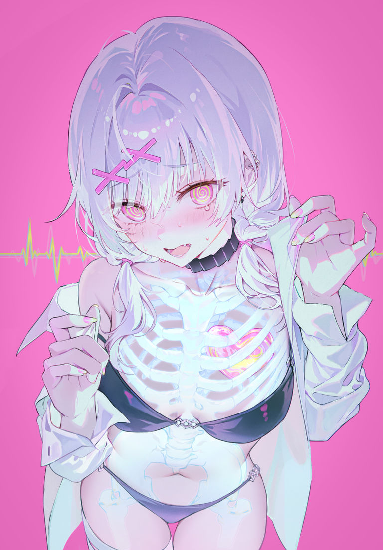 图片[1]-二次元COS分享[P站插画]迷人线条 – 女性锁骨插画特辑 –-二次元COS分享次元吧