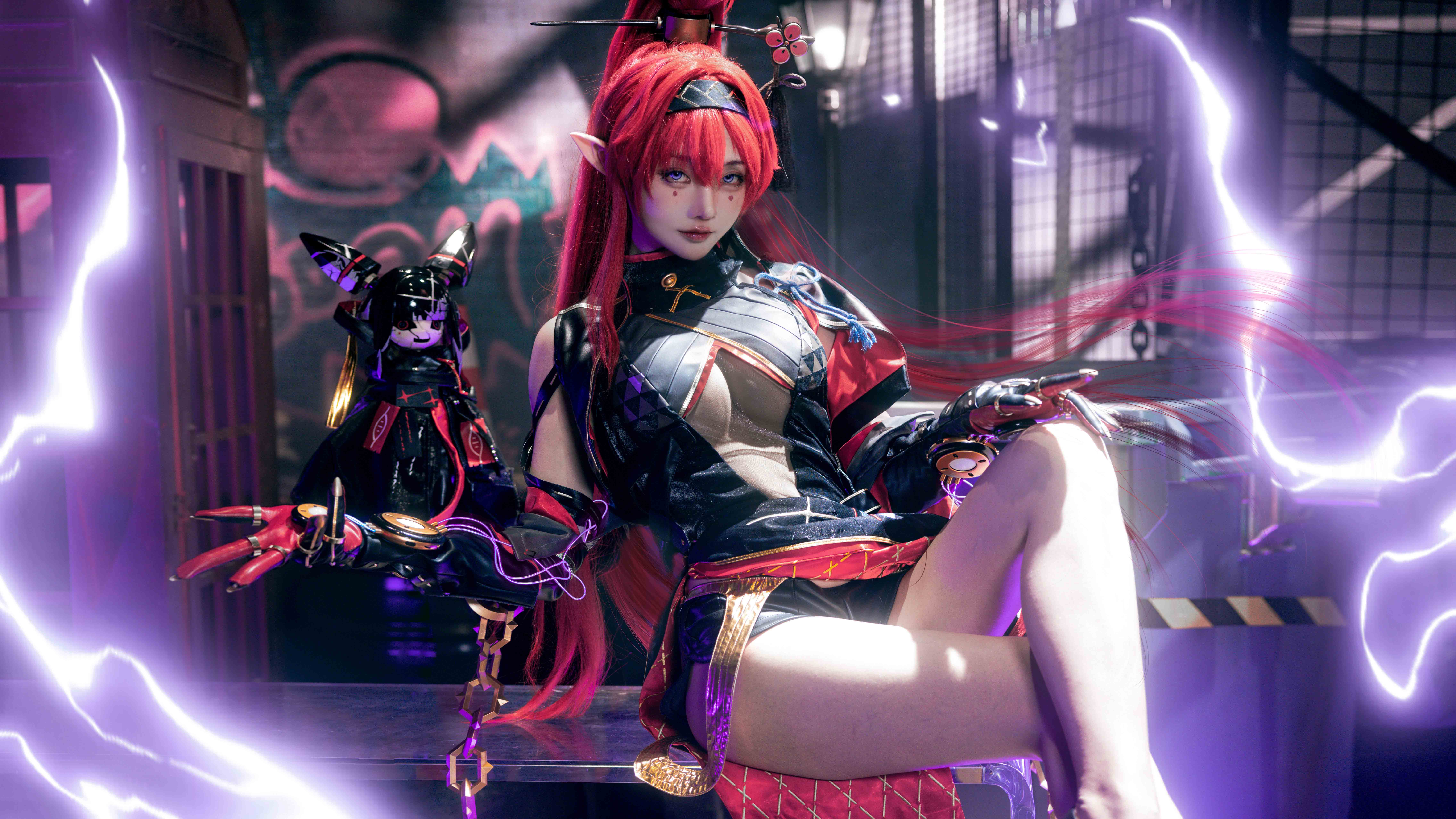 图片[3]-二次元COS分享[COSplay]又是为吟霖疯狂打call的一天，姐姐鲨我!-二次元COS分享次元吧