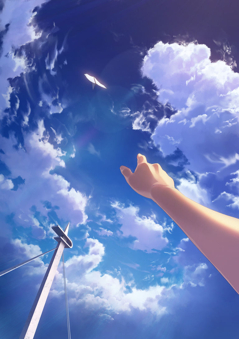 图片[7]-二次元COS分享[P站插画]随风飞舞 – 纸飞机插画特辑 –-二次元COS分享次元吧