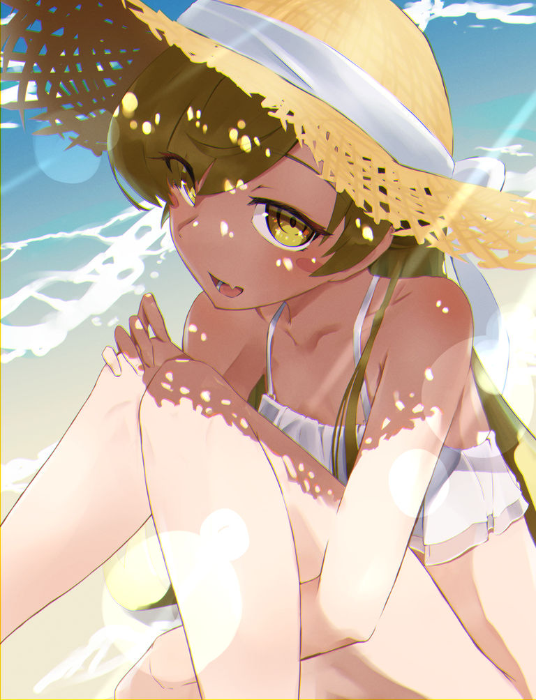 图片[6]-二次元COS分享[P站插画]遮挡夏日阳光 – 草帽插画特辑 –-二次元COS分享次元吧