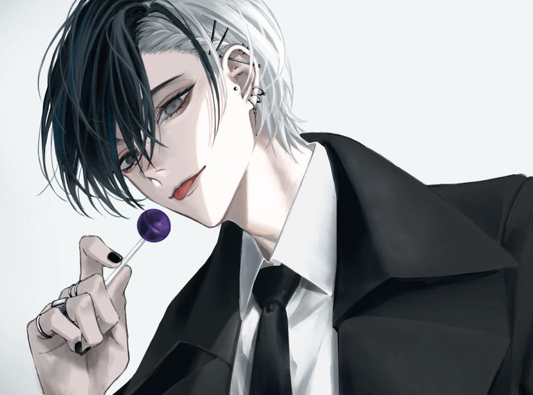 图片[13]-二次元COS分享[P站插画]吸引视线♡ – 耳钉男子插画特辑 –-二次元COS分享次元吧