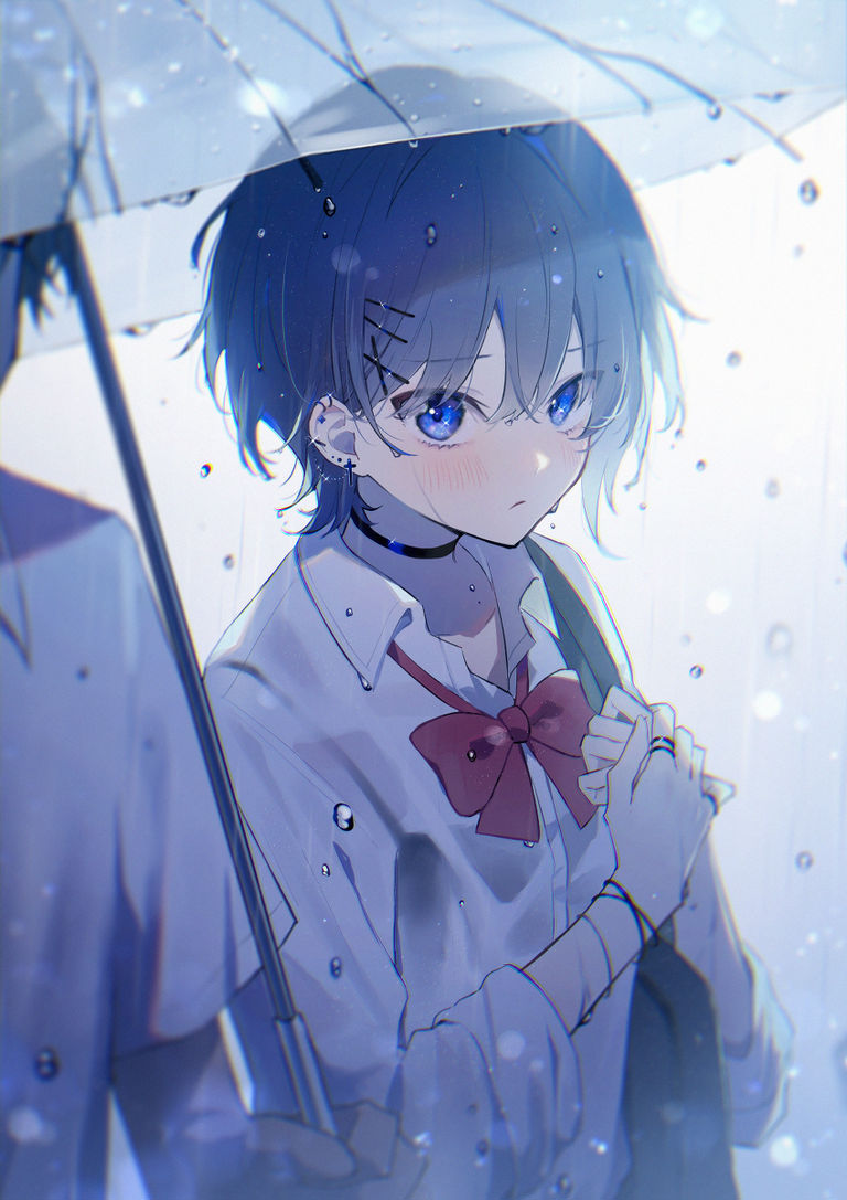 图片[3]-二次元COS分享[P站插画]焕然一新 – 雨天插画特辑 –-二次元COS分享次元吧