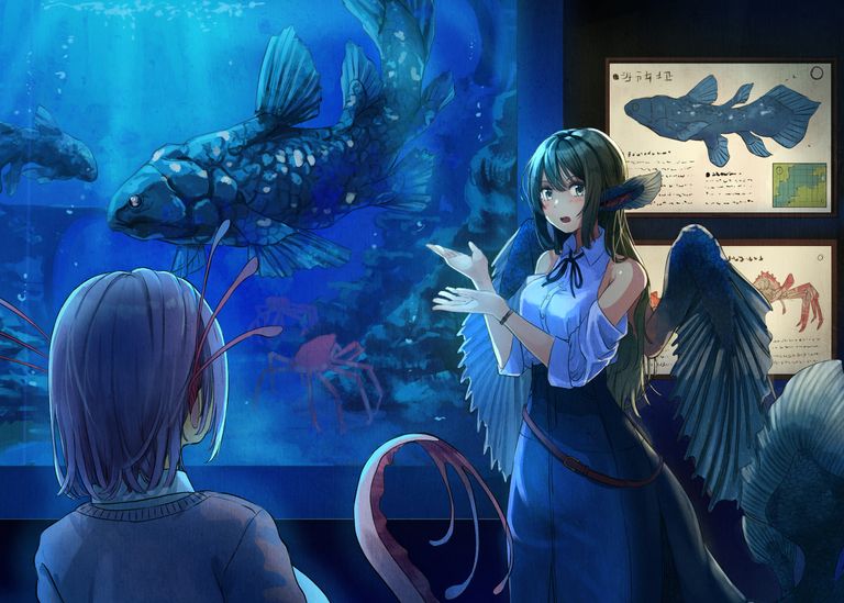 图片[5]-二次元COS分享[P站插画]湛蓝空间 – 水族馆插画特辑 –-二次元COS分享次元吧