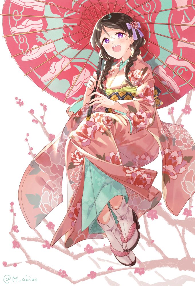 图片[9]-二次元COS分享[P站插画]优雅和风 – 日式油纸伞插画特辑 –-二次元COS分享次元吧