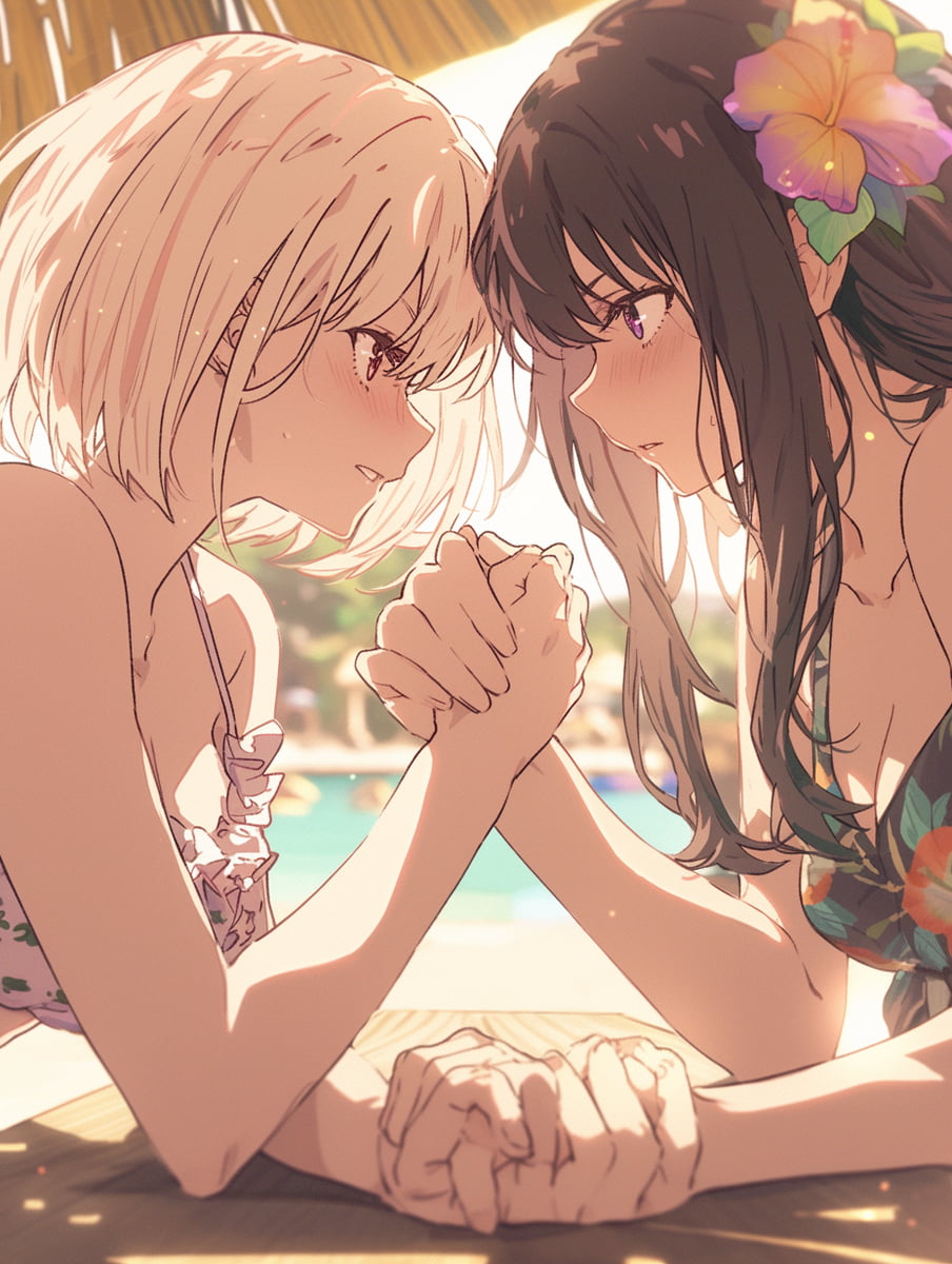 图片[2]-二次元COS分享莉可丽丝 錦木千束 井之上泷奈 沙滩泳装-二次元COS分享次元吧