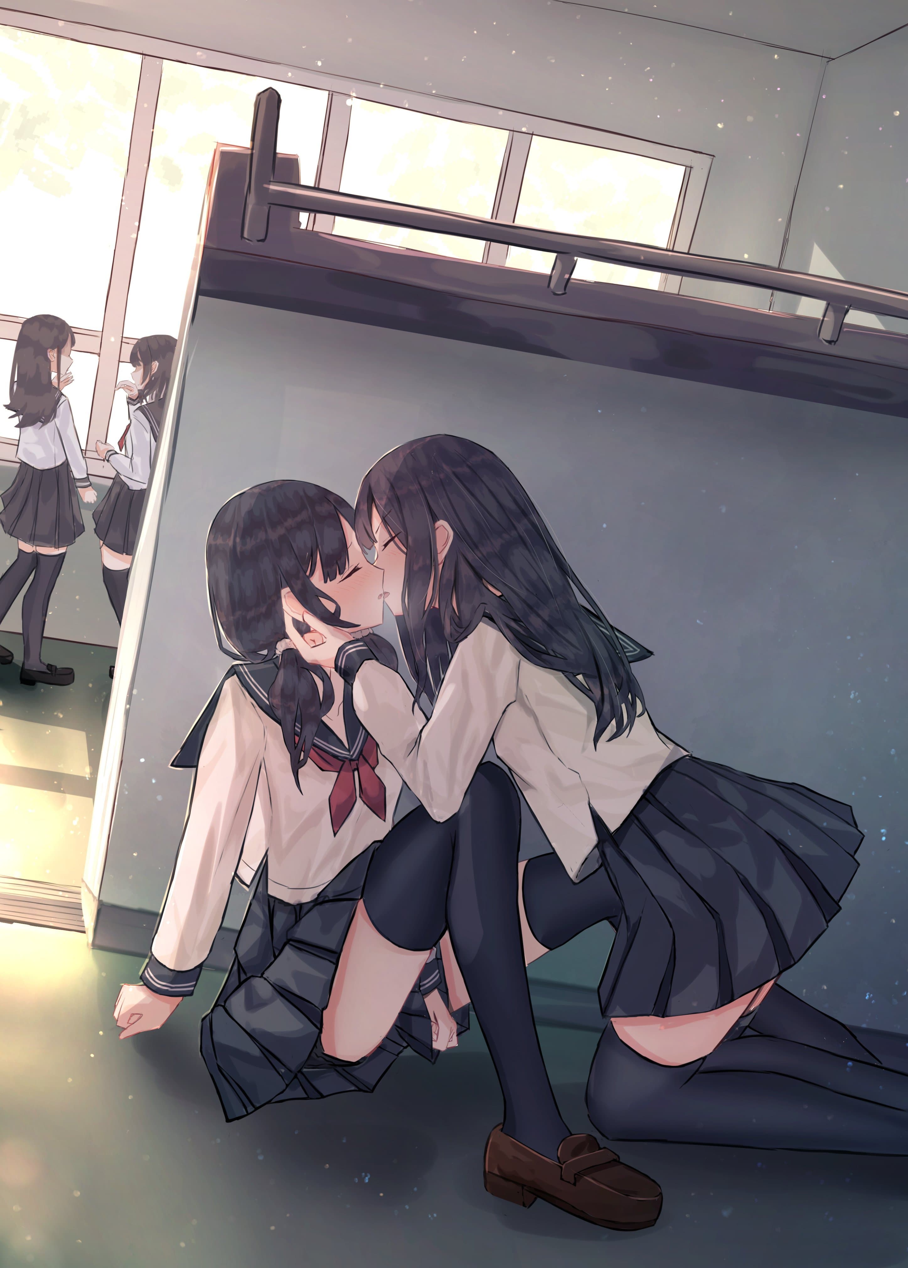 图片[9]-二次元COS分享べねぼれ老师画的百合漫-二次元COS分享次元吧