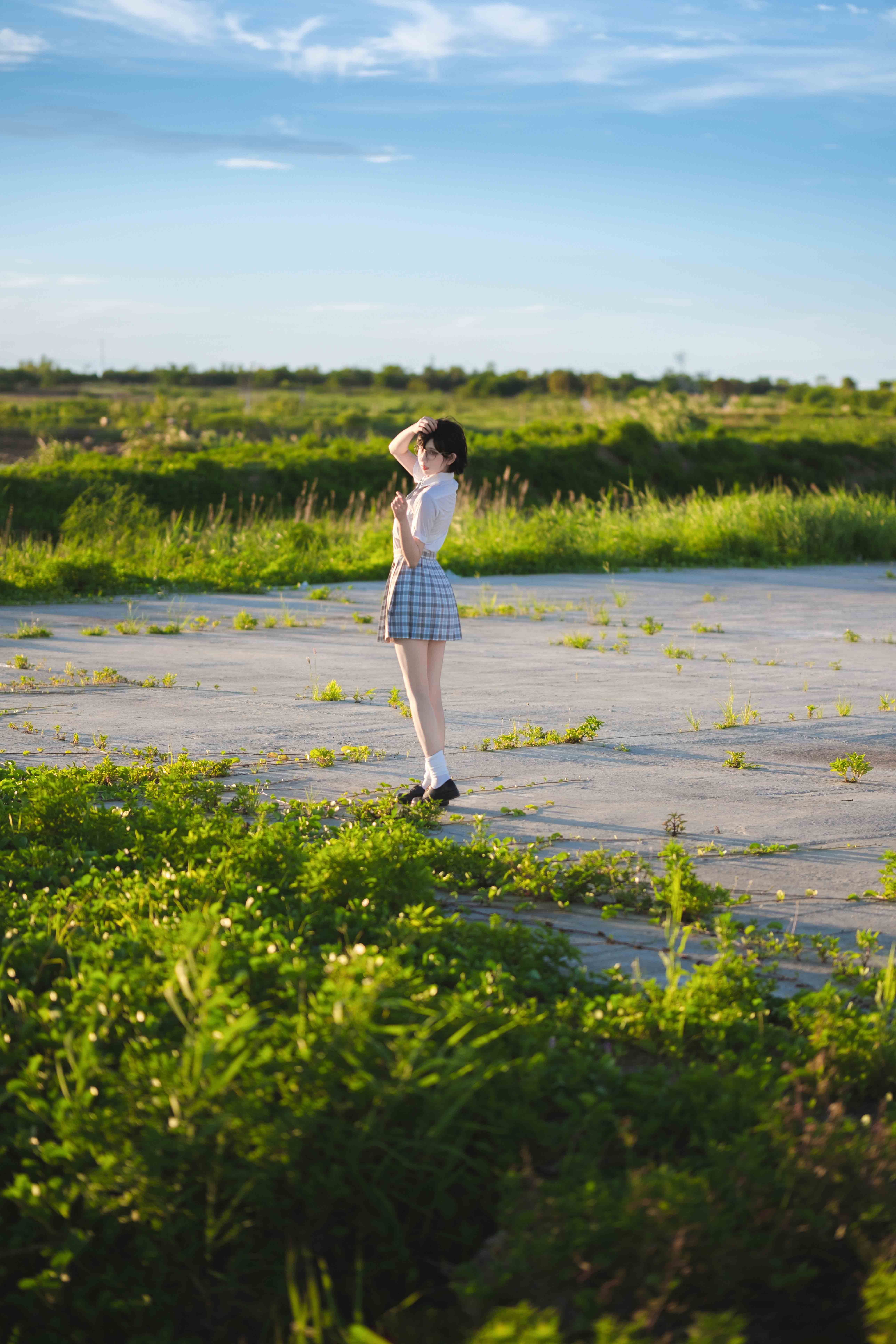 图片[14]-二次元COS分享[JK]缠绕着我头发随风摆动-二次元COS分享次元吧