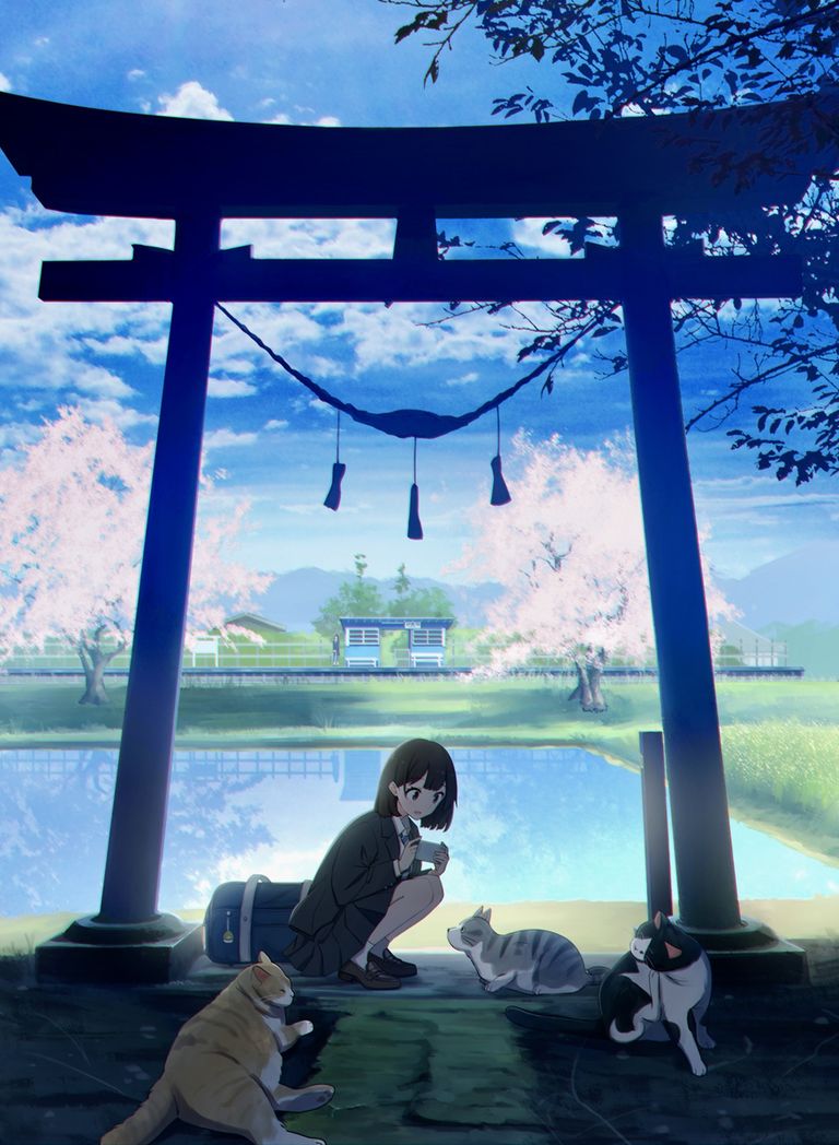 图片[7]-二次元COS分享[P站插画]神与人的界线 – 鸟居插画特辑 –-二次元COS分享次元吧