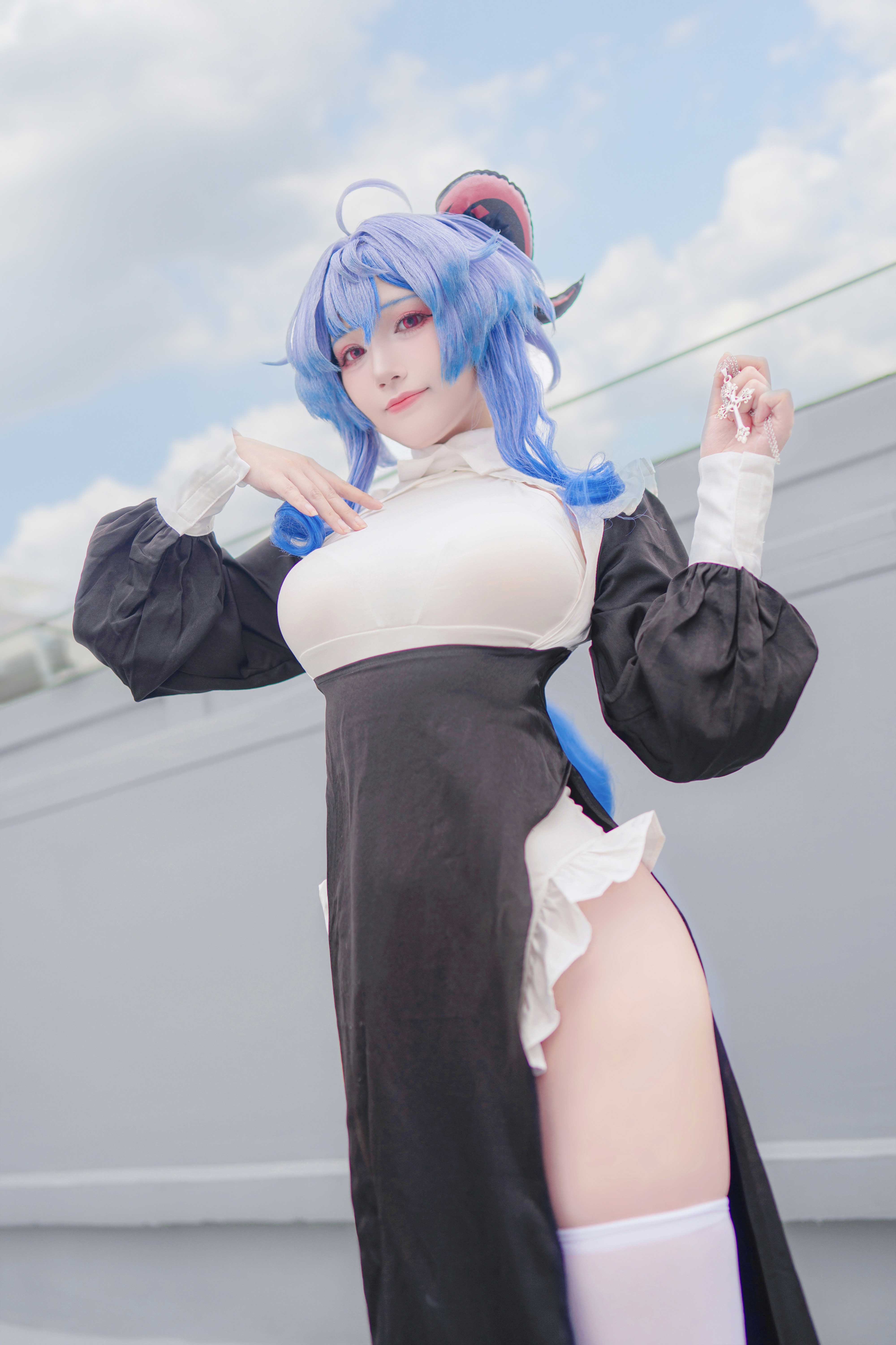 图片[2]-二次元COS分享[COSplay]原神甘雨同人修女-二次元COS分享次元吧