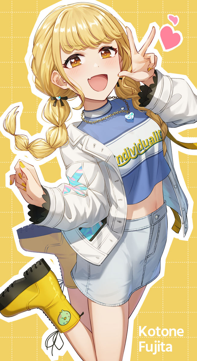 图片[12]-二次元COS分享[P站插画]对可爱的脸蛋自信十足！ – 《学园偶像大师》藤田琴音同人作品特辑 –-二次元COS分享次元吧