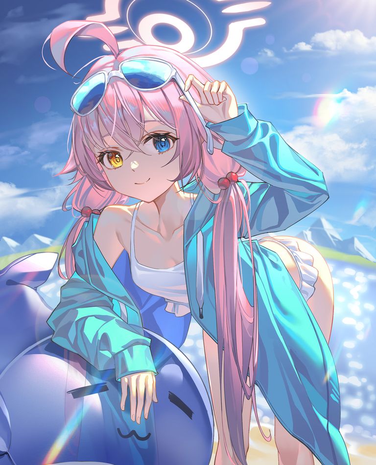 图片[13]-二次元COS分享[P站插画]眼部魅力大提升♡ – 墨镜女子插画特辑 –-二次元COS分享次元吧