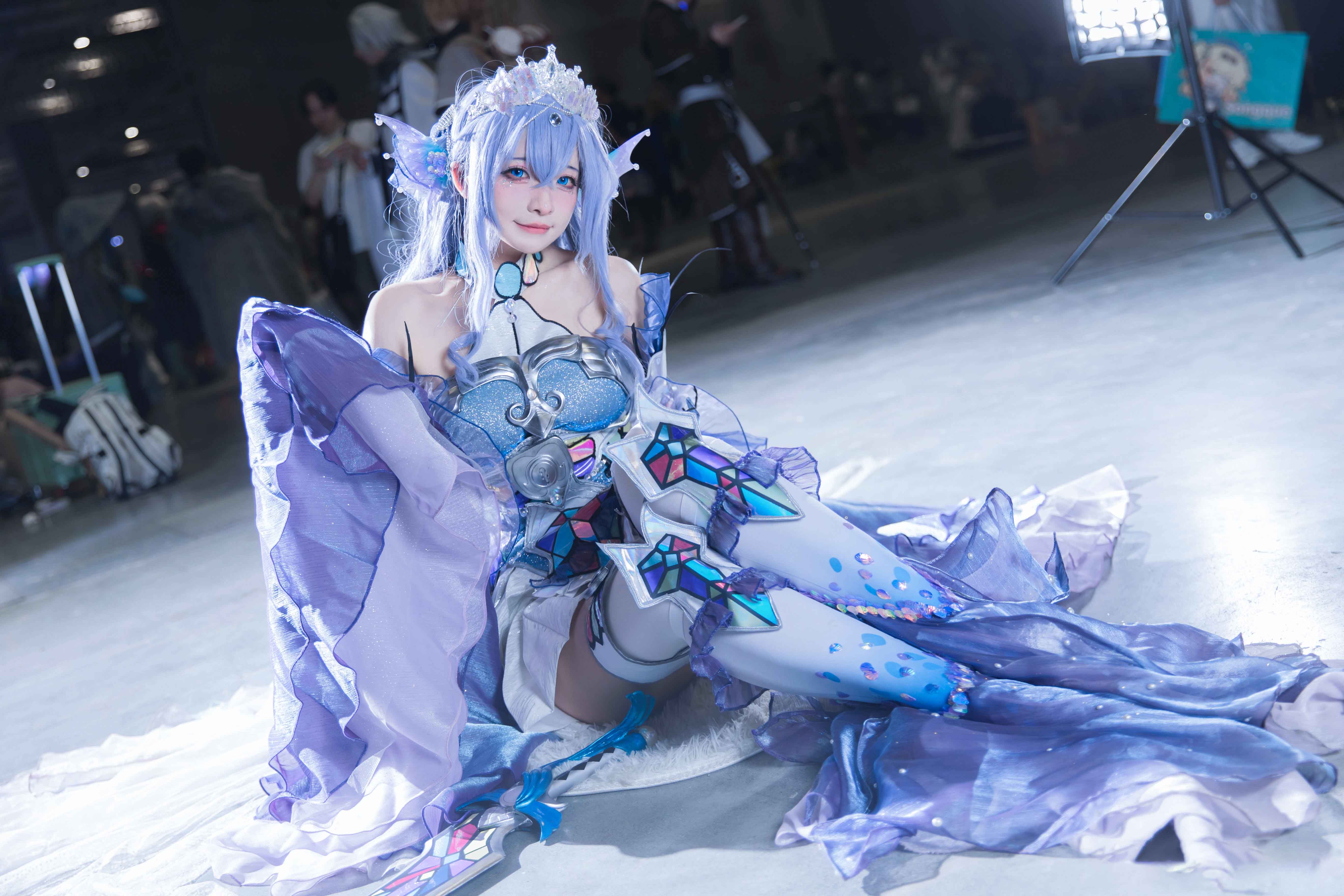 [COSplay]游戏王 泪冠哀歌·琪多卡洛斯  是不是有一种强度的美-二次元COS分享次元吧