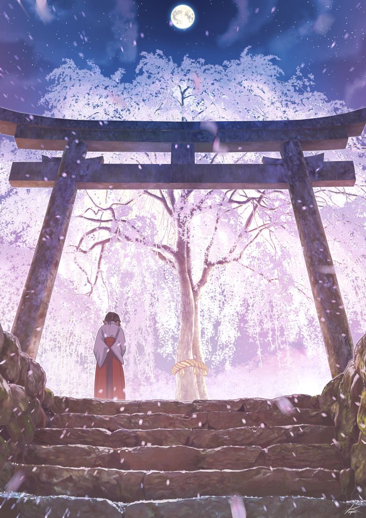 图片[6]-二次元COS分享[P站插画]神与人的界线 – 鸟居插画特辑 –-二次元COS分享次元吧