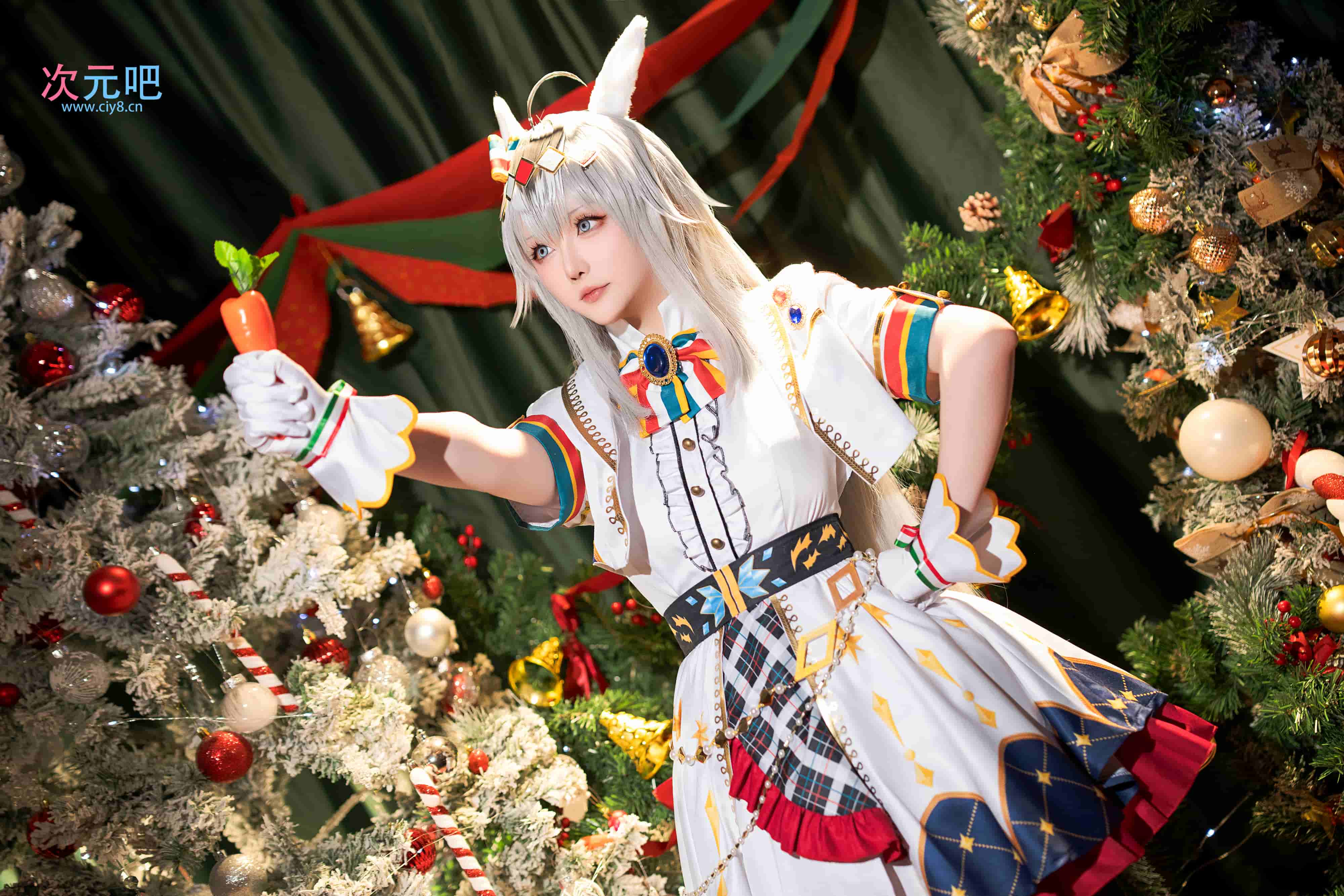 星之迟迟 – 赛马娘 小栗帽 圣诞衣装-二次元COS分享次元吧