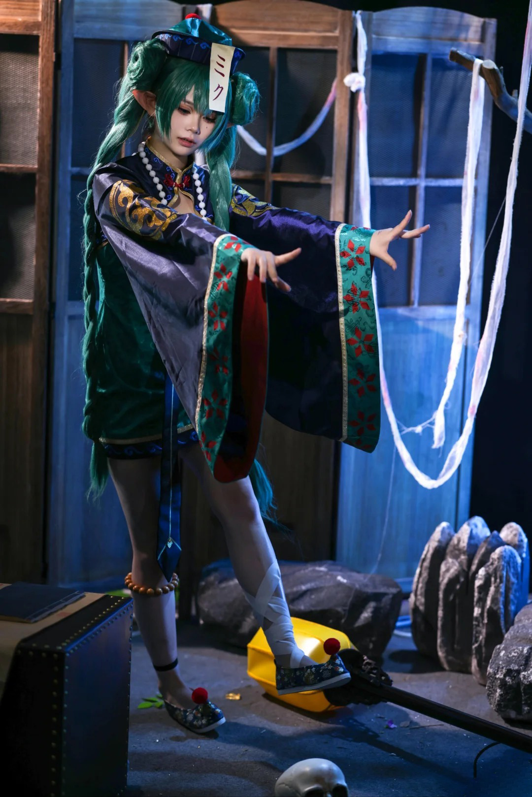 图片[5]-二次元COS分享[COSplay]👻初音未来小僵尸同人-二次元COS分享次元吧