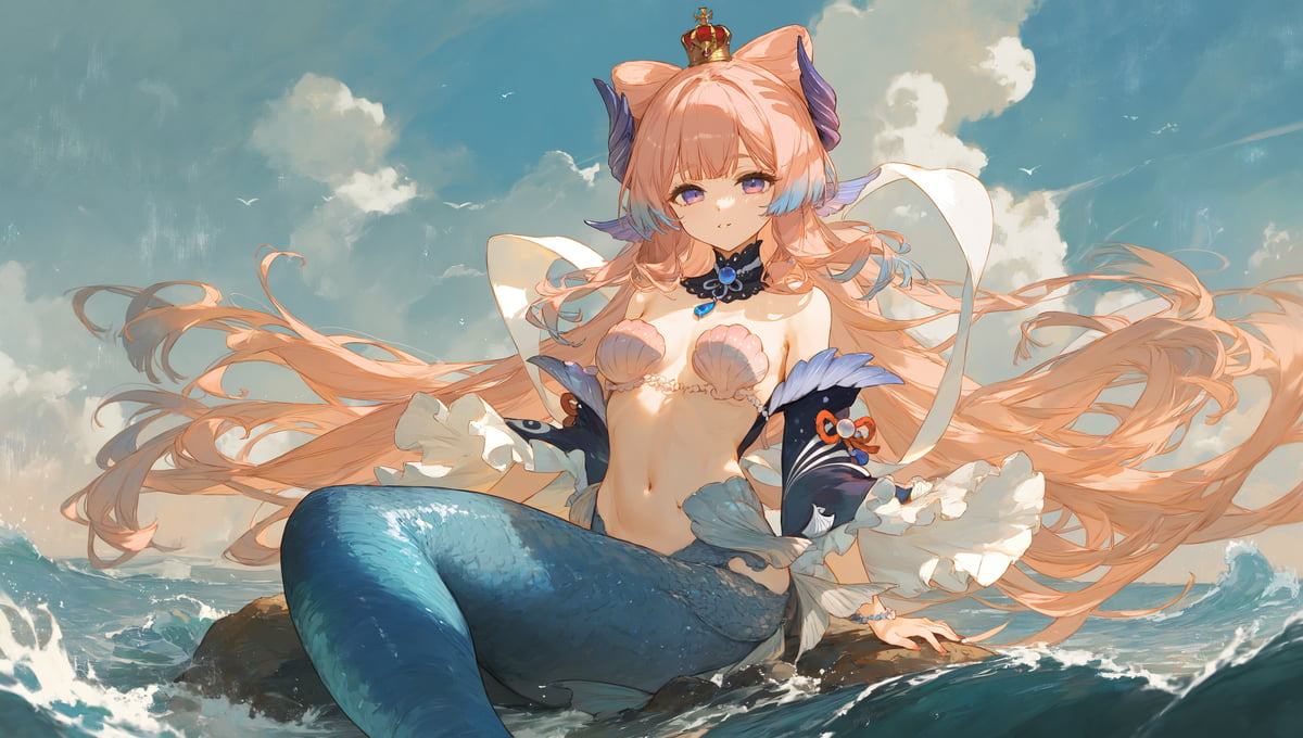 原神 珊瑚宫心海 美人鱼-二次元COS分享次元吧