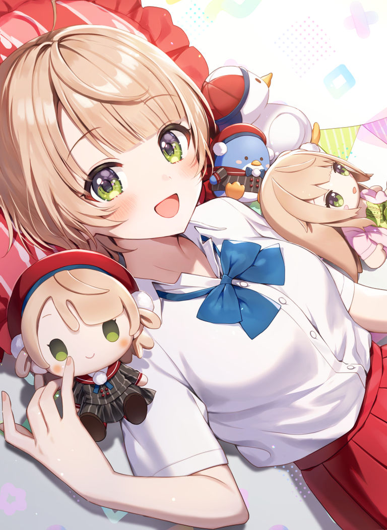 图片[3]-二次元COS分享[P站插画]耀眼的清凉感 – 夏季校服女子插画特辑 –-二次元COS分享次元吧