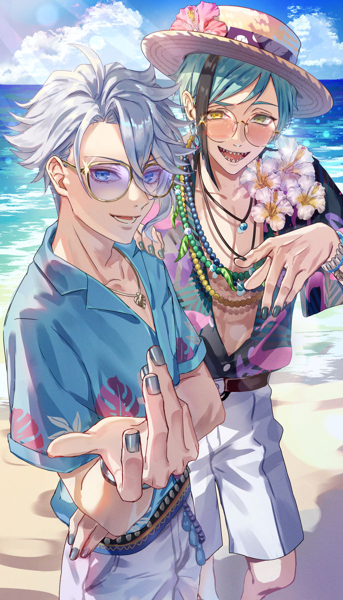 图片[7]-二次元COS分享[P站插画]大自然的乐曲 – 海滩插画特辑 –-二次元COS分享次元吧