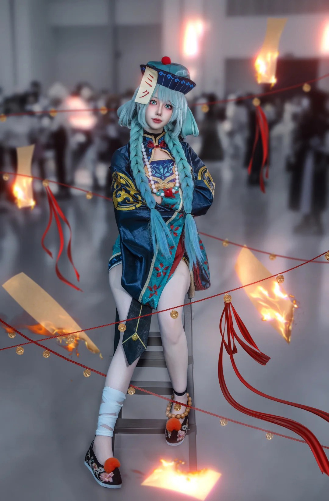 图片[1]-二次元COS分享[COSplay]初音未来小僵尸同人-二次元COS分享次元吧