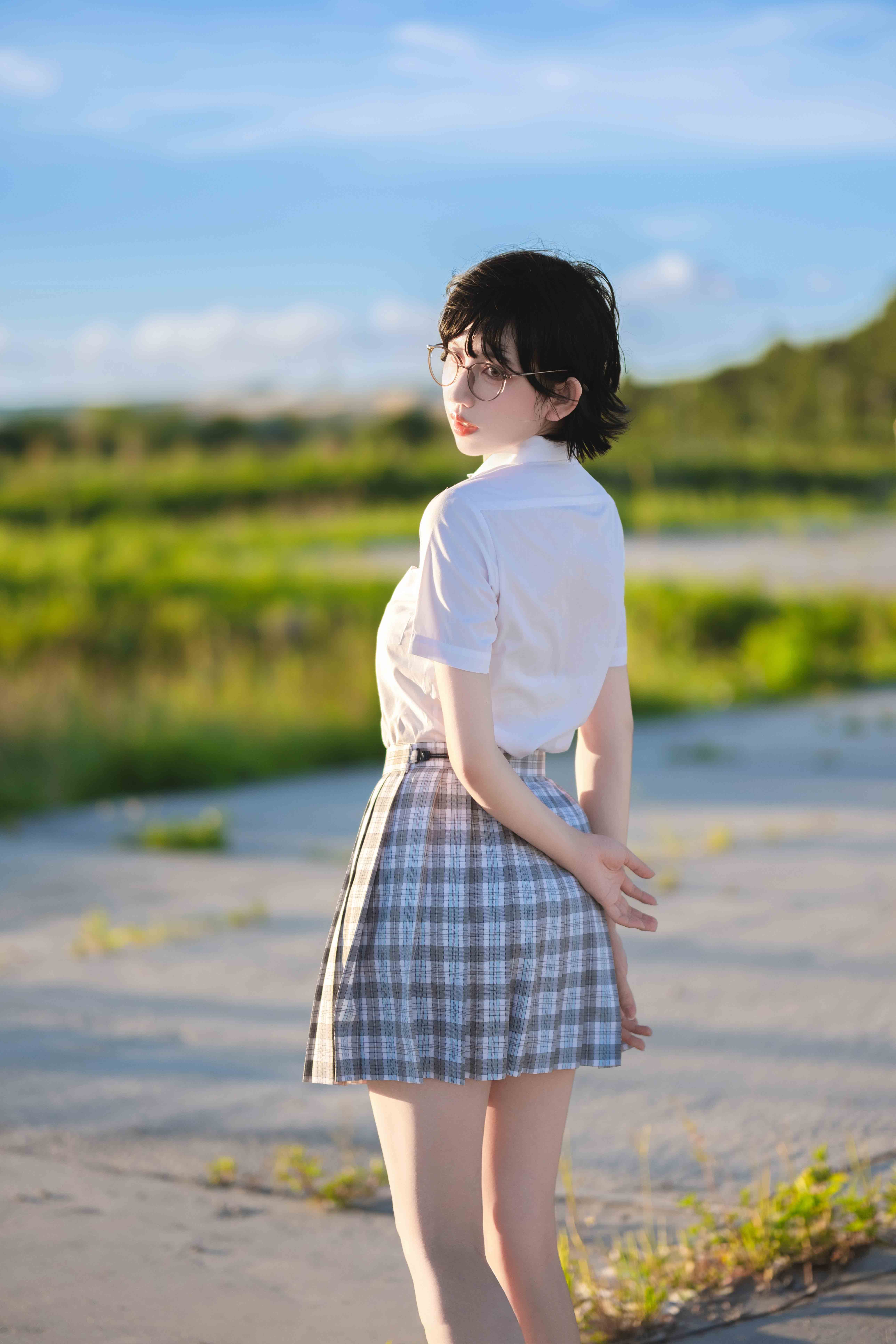 图片[8]-二次元COS分享[JK]缠绕着我头发随风摆动-二次元COS分享次元吧