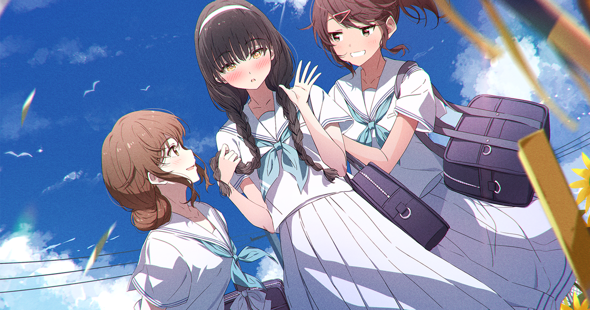 [P站插画]与你共走的路 - 「上下学场景」插画特辑 --二次元COS分享次元吧