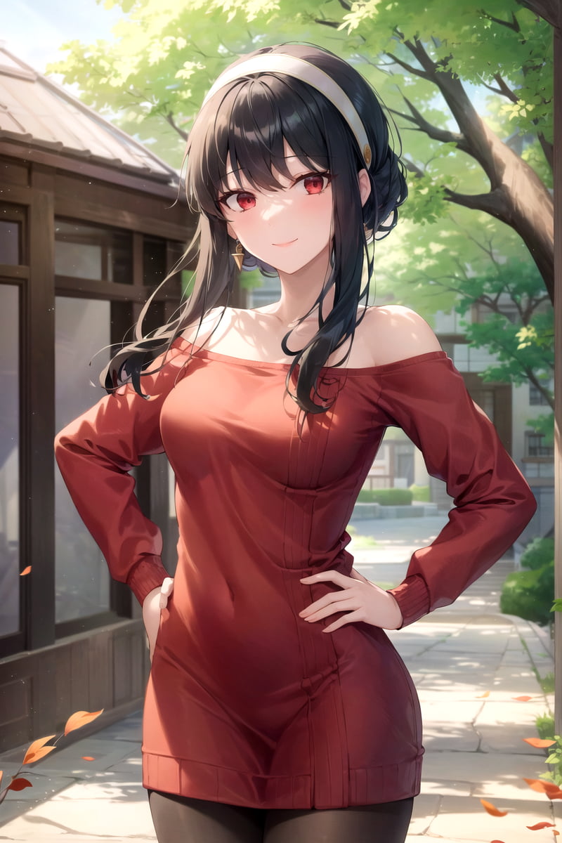 图片[5]-二次元COS分享间谍过家家 约尔·福杰 红毛衣黑丝-二次元COS分享次元吧