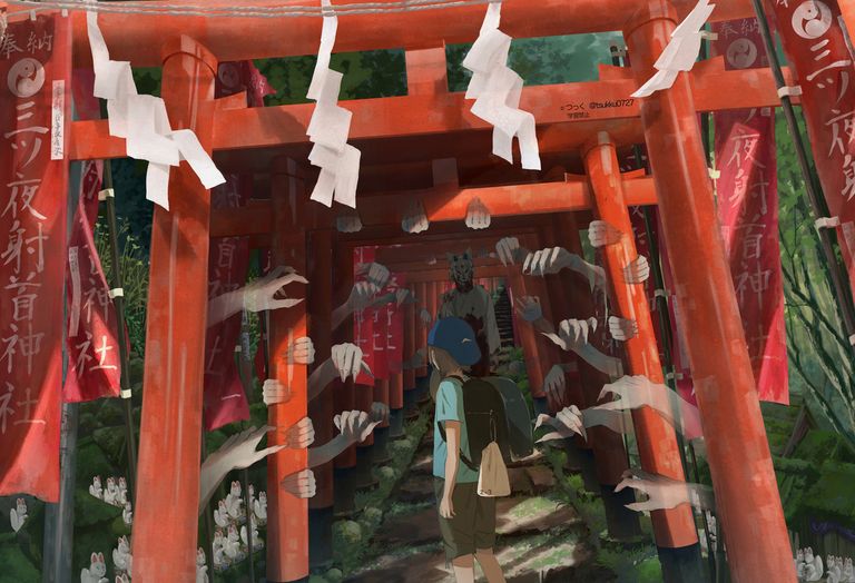 图片[12]-二次元COS分享[P站插画]神与人的界线 – 鸟居插画特辑 –-二次元COS分享次元吧