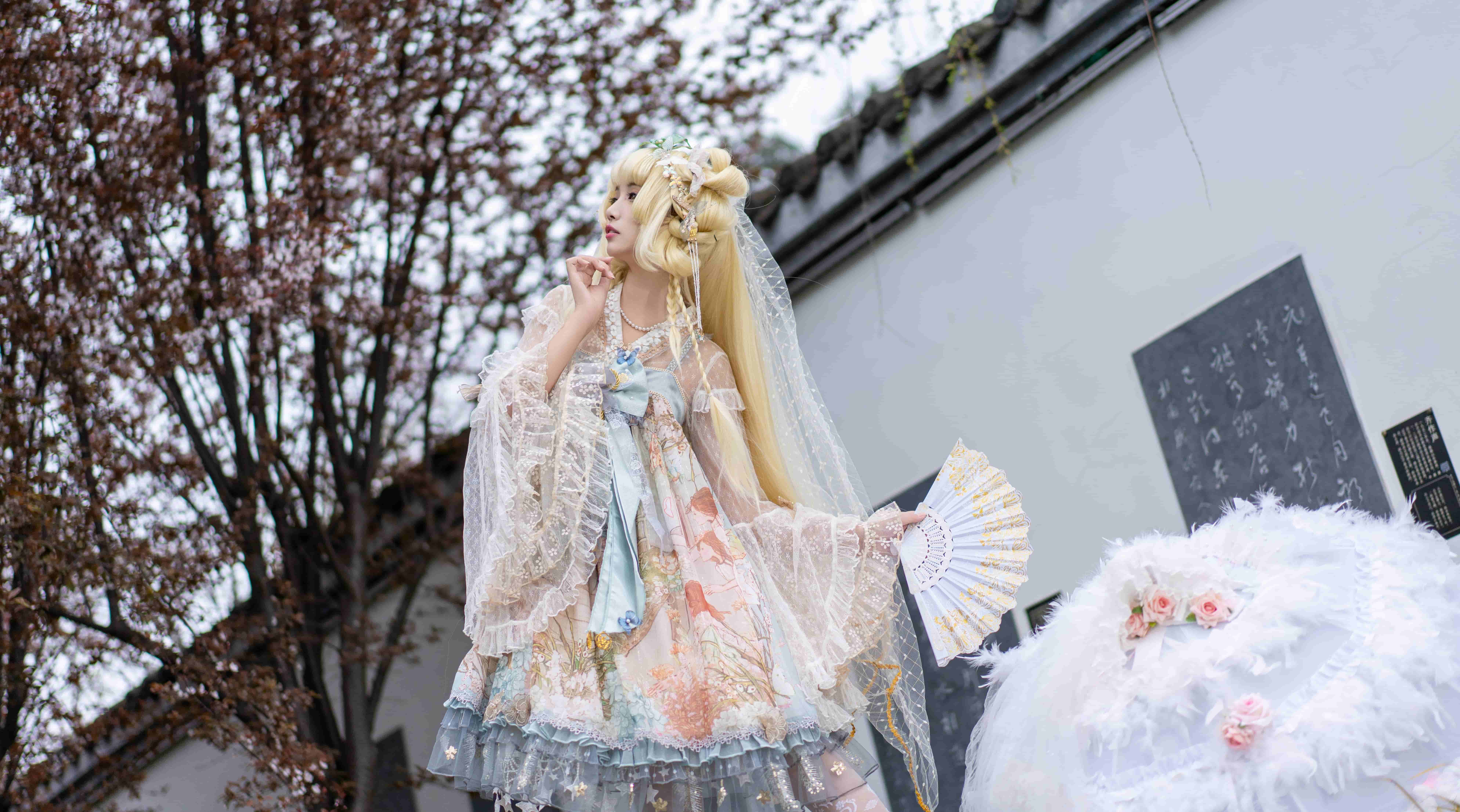 图片[1]-二次元COS分享[lolita]好久没发lo裙了～这套还挺喜欢的！-二次元COS分享次元吧