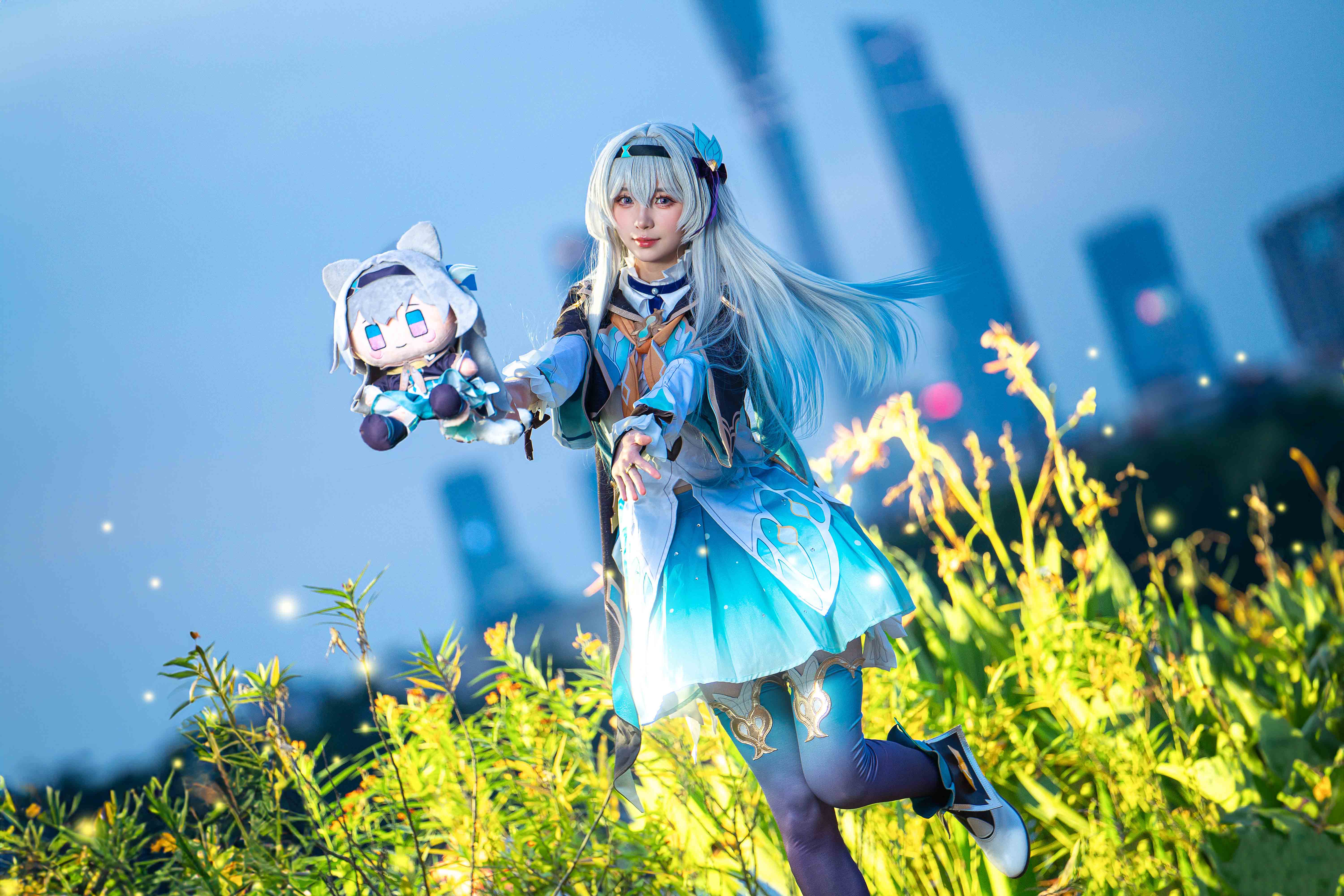 图片[2]-二次元COS分享[COSplay]开拓者 和流萤来一场仲夏萤火之约吗-二次元COS分享次元吧