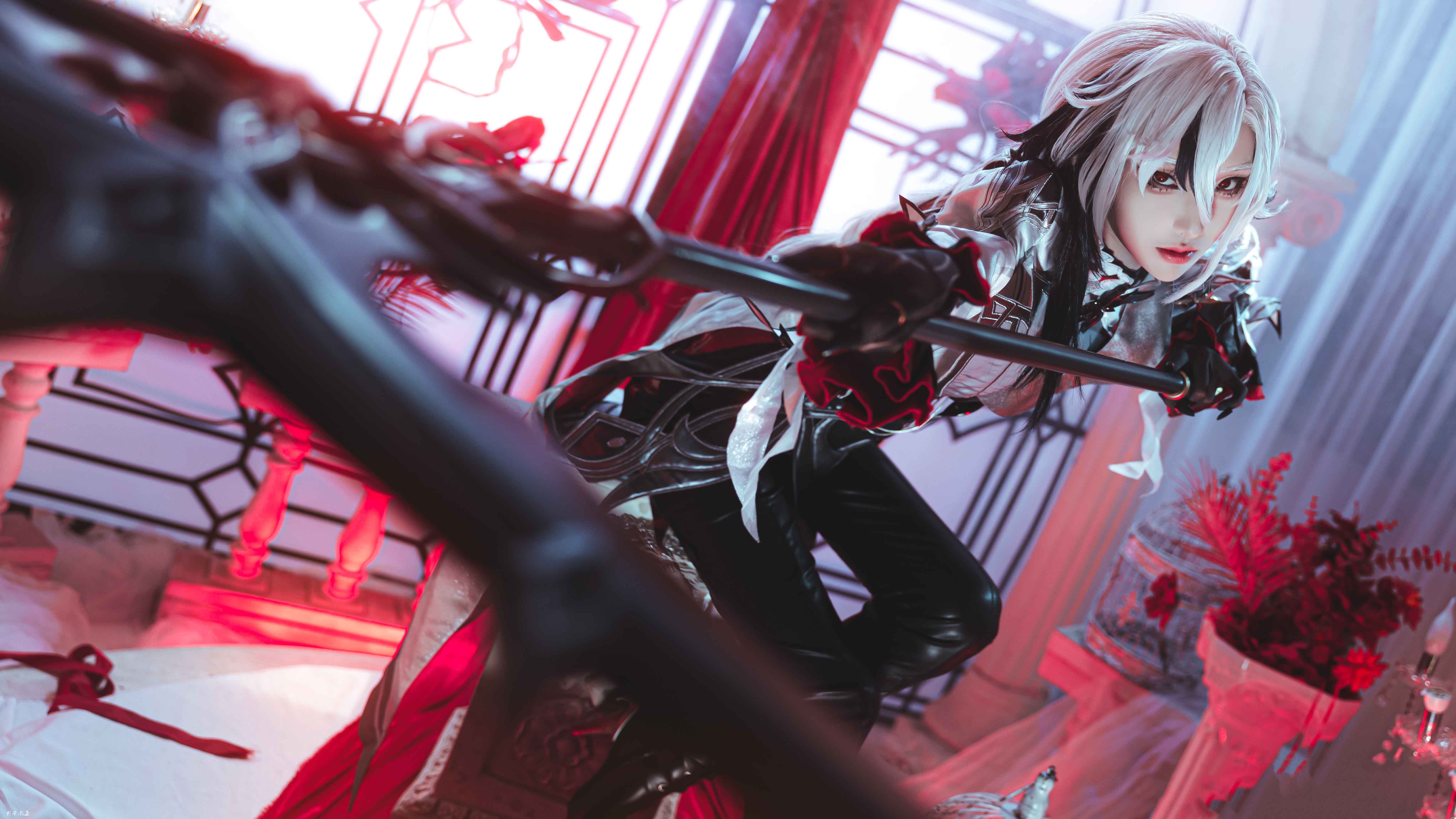 图片[3]-二次元COS分享[COSplay]愚人众执行官第四席「仆人」阿蕾奇诺-二次元COS分享次元吧