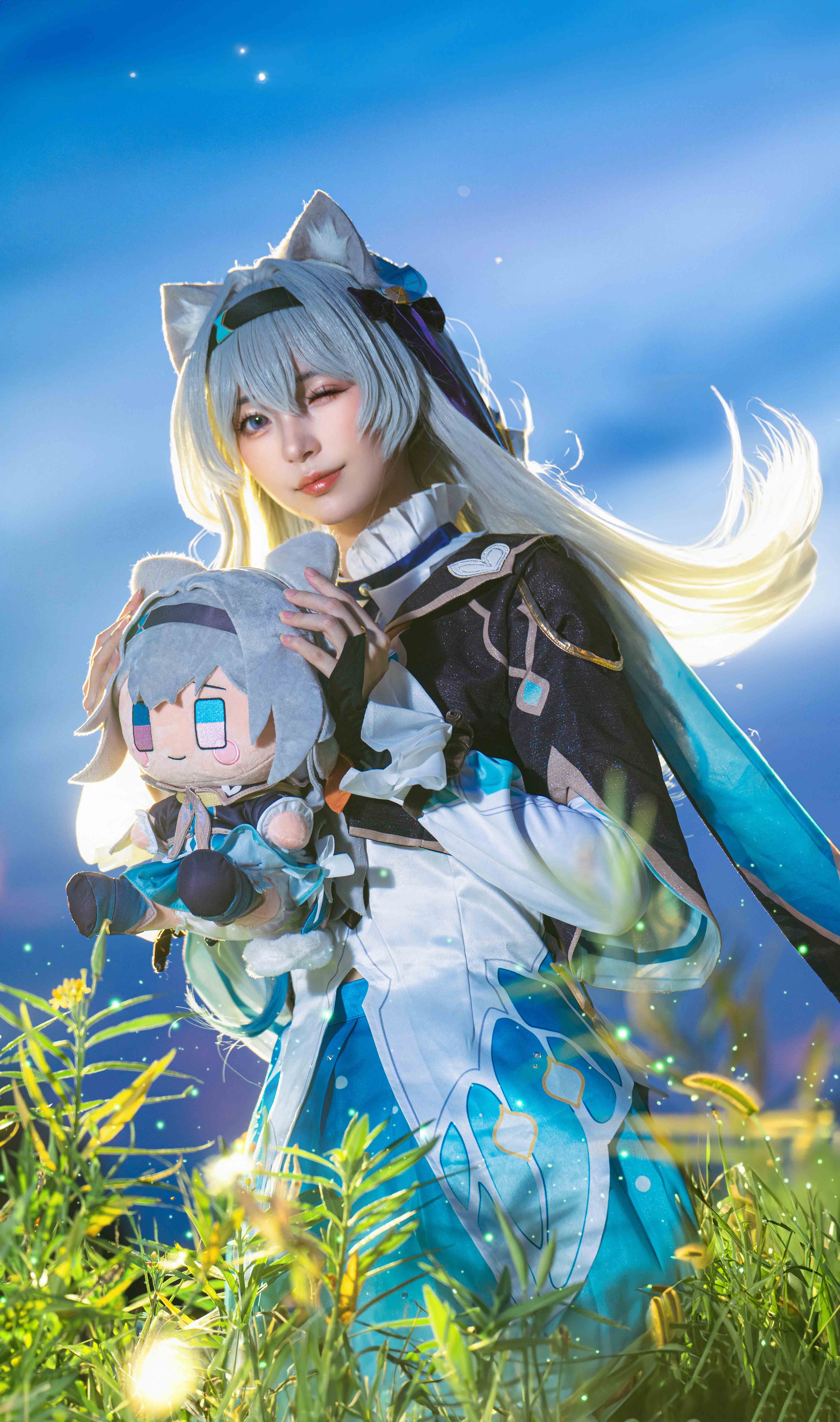 图片[5]-二次元COS分享[COSplay]开拓者 和流萤来一场仲夏萤火之约吗-二次元COS分享次元吧