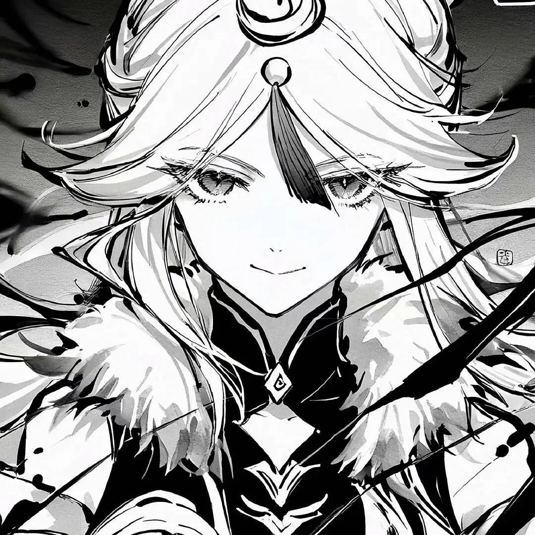 图片[7]-二次元COS分享原神水墨古风头像(17张)-二次元COS分享次元吧