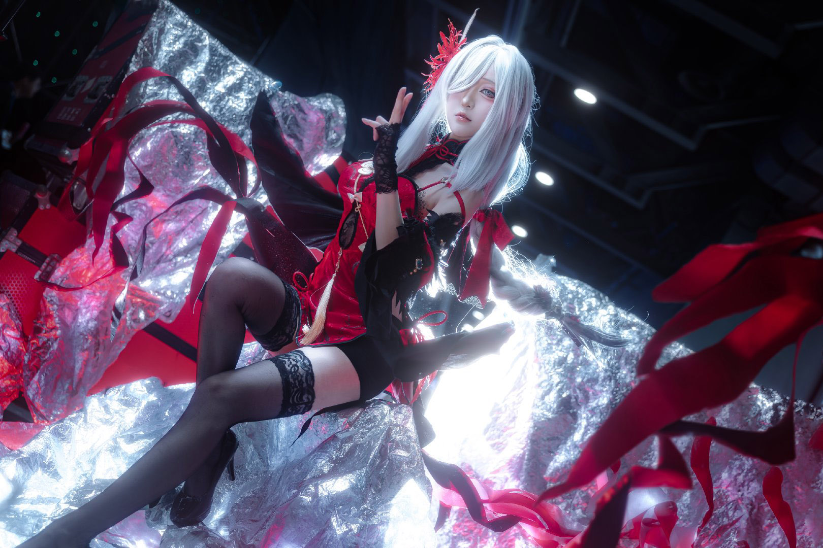 图片[1]-二次元COS分享[COSplay]你才是真正能锁住我的红绳，若你懂得这份心情，就请留在我身旁-二次元COS分享次元吧