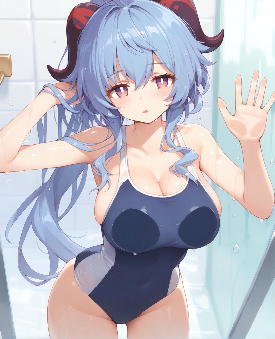 浴室里的椰羊-二次元COS分享次元吧